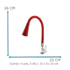 Torneira De Cozinha Gourmet Veneza Vermelha Oliveira 1168 C-7