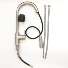 Torneira De Cozinha Inox Escovado Bico Extensivel Bancada Ilh