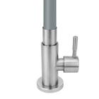 Torneira De Cozinha Inox Mesa Flexível Gourmet Cinza/gray