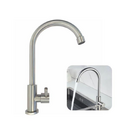 torneira de cozinha mesa bancada 1/4 de volta aço inox 304 fu