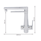 Torneira de Cozinha Monocomando com Filtro Mesa Vitalis Docol