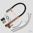 Torneira de Cozinha Monocomando Flexível com Saída de Água Fi