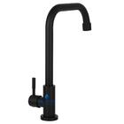 Torneira De Cozinha Monocomando Gourmet 90º Preta 1017 Preto