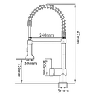 Torneira De Cozinha Monocomando Gourmet Extensível Cromo