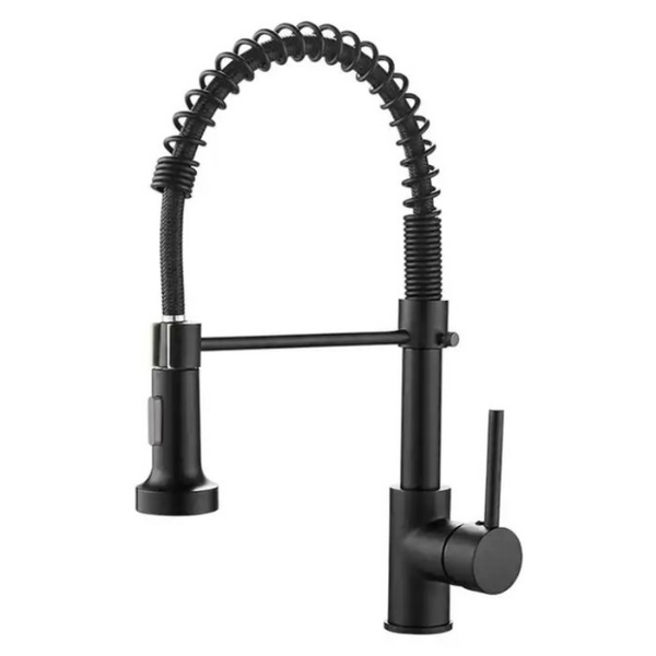 Torneira De Cozinha Monocomando Gourmet Extensível Preto