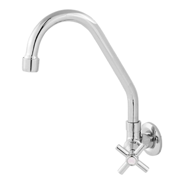 Torneira De Cozinha Oliveira 1167 C-31 De Parede Com Bica Móv