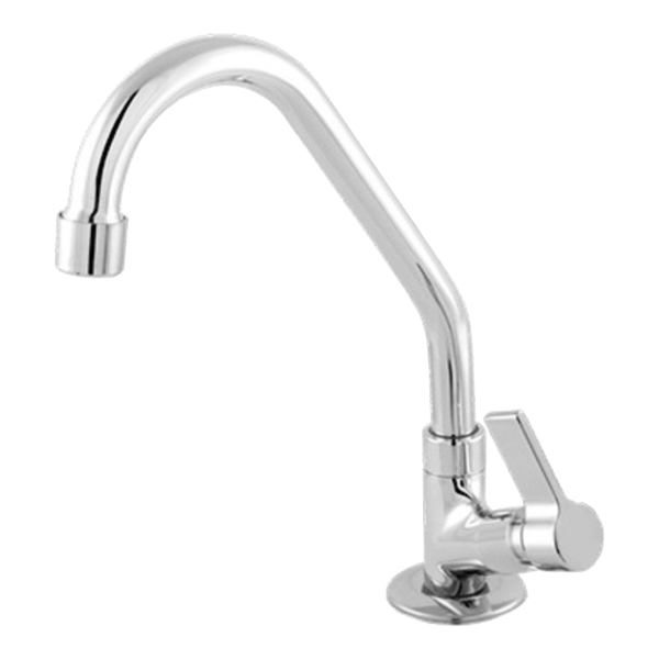 Torneira De Cozinha Oliveira 1168 C-70 1/4 Volta De Mesa Com