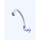 Torneira De Cozinha Parede Abs Bica Móvel Branca1/4 De Volta