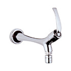 Torneira de Cozinha Parede Bica Fixa Reta Metal Arejador Articulável PRATIKA 1157C Fabrimar