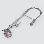 Torneira De Cozinha Spray Misturador Monocomando Prata 9109c