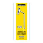 Torneira De Cuba E Lavatório Slim Metal Cromado Luxo