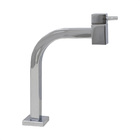 Torneira De Cuba Quadrada Link 90° Baixa Mesa Cromada 1199