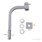 Torneira De Cuba Quadrada Link 90° Baixa Mesa Cromada 1199