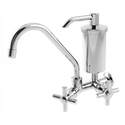 Torneira De Filtro Cozinha Bica Móvel De Parede 1/4 De Volta