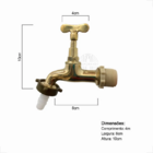 Torneira De Jardim - 1128 - Amarelo - C20