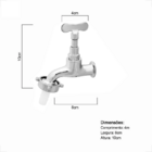 Torneira De Jardim - 1128 - Cromado - C20