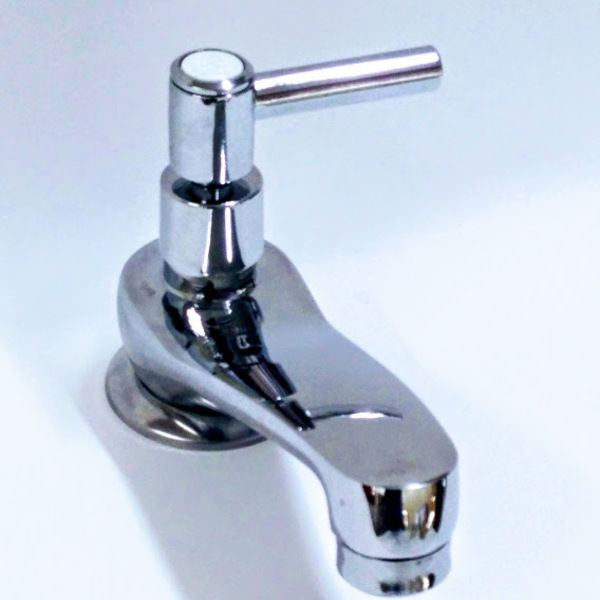 Torneira De Lavatório 1194 Jr C51 1/4 V. Metal Cromada