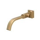 Torneira De Lavatório Parede Dourado Fosco - Dom
