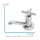Torneira de Lavatório Simples Baixa para Banheiro - Casagrand
