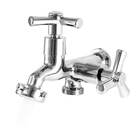 Torneira De Máquina E Tanque Volante Arredondado Com 2 Saídas