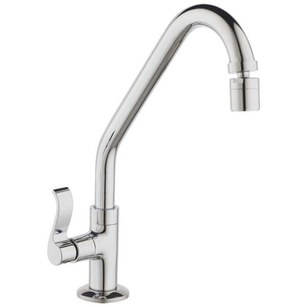 Torneira De Mesa Água Fria Bica Alta Banheiro Lavabo Lavander