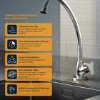 Torneira De Mesa Banheiro Nova Gyro Cromada Tigre