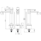 Torneira De Mesa Com Filtro Bica Alta Puravitta Preto Hydra