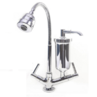 Torneira de Mesa Gourmet com Filtro e 2 Jatos Cromada Casagra