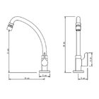 Torneira De Mesa Para Cozinha 1156mj20 1/4 De Volta Japi