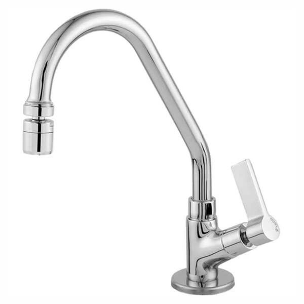 Torneira De Mesa Para Cozinha Leão Cromada 3067 C70