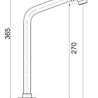 Torneira De Mesa Para Lavatório Bica Média 45° Black - Kelly