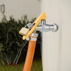 Torneira De Metal Com Porta Cadeado Para Jardim Quintal Tanqu