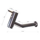 Torneira De Parede Em Inox Dl01 Para Lavanderia 1/4 De Volta