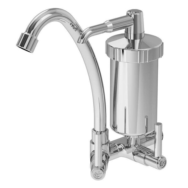 Torneira De Parede Leão Com Filtro Movél Metal Cromado C26 Re