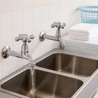 Torneira De Parede Longa Pvc Cromada 1/2''