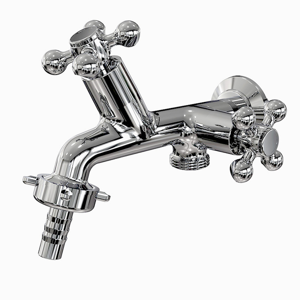 Torneira De Parede P/ Tanque E Máquina Cromada 1132 C44 Fani