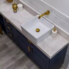 Torneira De Parede Para Banheiro (tay Dourada)