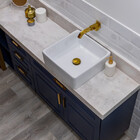 Torneira De Parede Para Banheiro (tay Dourada)