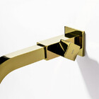 Torneira De Parede Para Banheiro (tay Dourada)