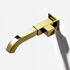 Torneira De Parede Para Banheiro (tay Dourada)