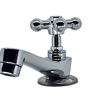 Torneira de Parede para Banheiro C-52 em Metal - Com Volante