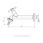 Torneira De Parede Para Jardim - Job - 1130