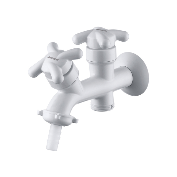 Torneira de Parede para Máquina de Lavar Branca Brio Lorenzetti