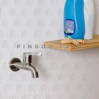 Torneira De Parede Para Tanque Em Aço Inox Paranaíba Pingoo.c