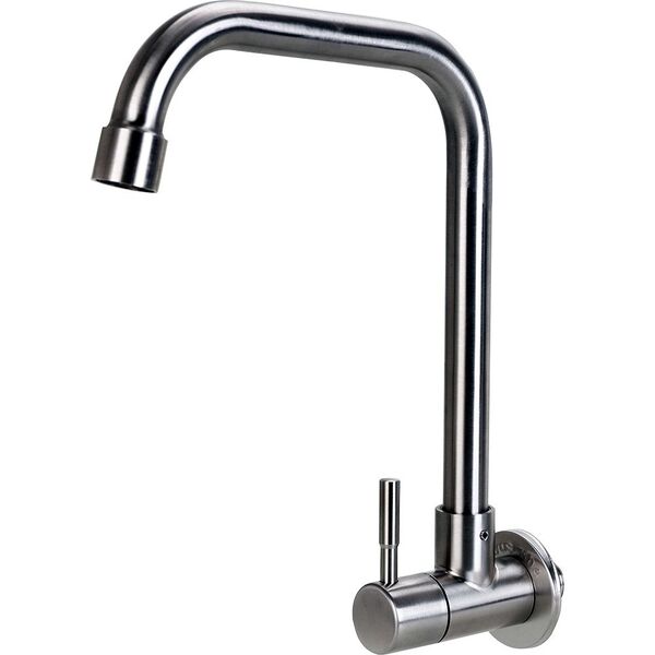 Torneira De Parede Pra Cozinha Em Aço Inox Acaraú Pingoo.casa