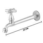 Torneira de Parede Reta 22cm com Arejador - CasaGrande Mundial