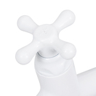 Torneira de Parede para Tanque com Bica Reta Branca Marujá Viqua