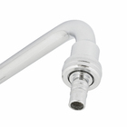 Torneira de Parede para Tanque com Bica Baixa Cromada Stoc Stoc