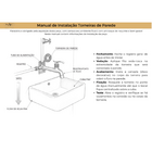 Torneira de Parede Vintage Retrô Colonial Dourado