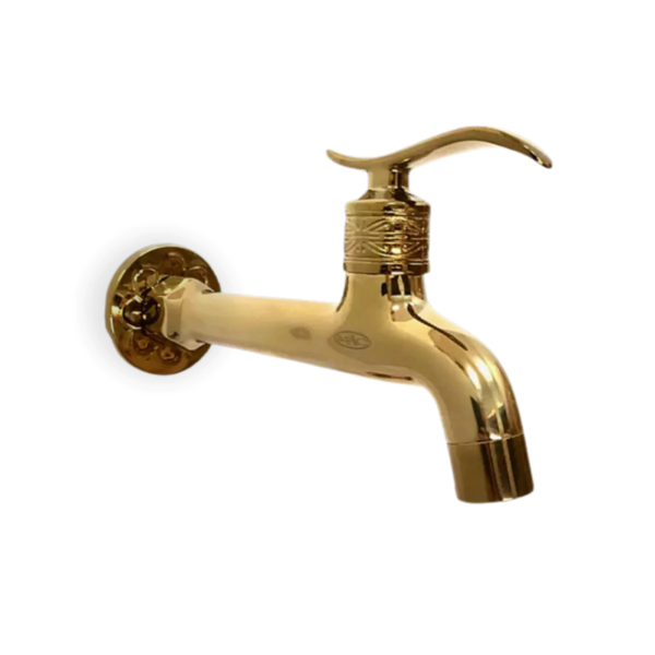 Torneira de Parede Vintage Retrô Colonial Dourado | Leroy Merlin